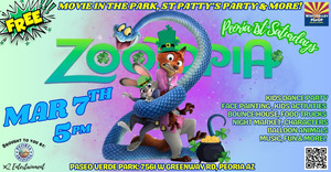 FREE Movie in the Park, Food Trucks & MORE! Sat Mar 21st