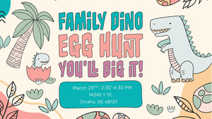 Dino Easter Egg Hunt