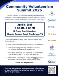 Community Volunteerism Summit 2026
