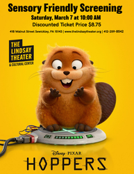 "Hoppers" Sensory Friendly Screening