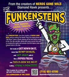 The FUNKENSTEINS (from the creators of NERDS GONE WILD) at The Hawk!
