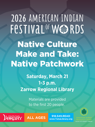 Native Culture Make and Take: Native Patchwork