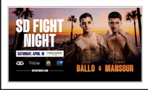 SD Fight Night at Frontwave Arena