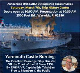 Speaker Series:  Yarmouth Castle Burning