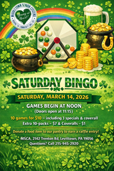 Saturday Monthly Bingo - Middletown Senior Center