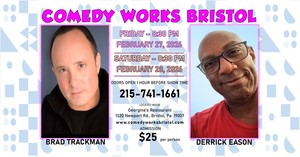 Saturday Night Comedy Show @ 8:30 PM in Bristol, Pa.