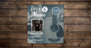 Friday Night Live Music Series Featuring Kayla Rae Duo at 1741 Pub & Grill