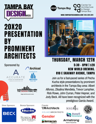 20x20 Presentation by Prominent Architects