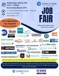 Job Fair at CT State Community College - Gateway