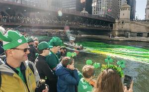 Exclusive St Patrick's Riverdyeing on Riverwalk