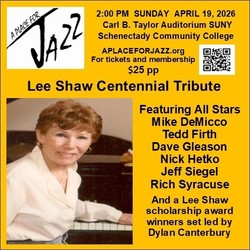 A Place For Jazz Lee Shaw Tribute Concert