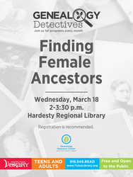 Genealogy Detectives: Finding Female Ancestors