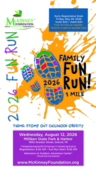 2026 Family “Fun Run” – Stomp Out Childhood Obesity!