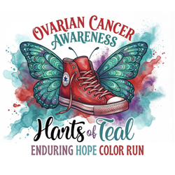 Harts of Teal Enduring Hope Color Run 2026
