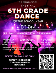 Last 6th Grade Dance of the School Year