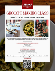 Gnocchi Making Event at Labriola
