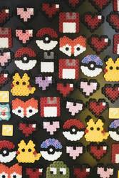 Pixel Art with Perler Beads (Ages 12-18)