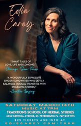 Folk-Americana Singer-Songwriter Edie Carey in Concert at Traditions School of Herbal Studies