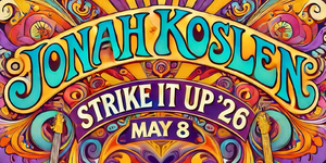 Ohio Native and Original MSB Member Jonah Koslen comes home to The Kent Stage on May 8th!