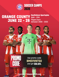 FC Bayern Soccer Camps - Orange County, CA