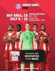 FC Bayern Soccer Camps - Bay Area, CA