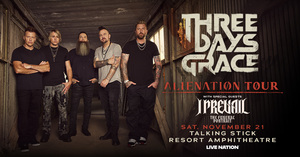 Three Days Grace with I Prevail & The Funeral Portrait