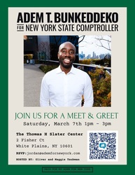 Meet and Greet with Adem T. Bunkeddeko for New York State Comptroller