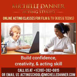 ONLINE ACTING FOR FILM AND TV  & PUBLIC SPEAKING (KIDS & TEENS)