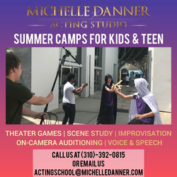 THEATER GAMES | SCENE STUDY | IMPROVISATION | ON-CAMERA AUDITIONING | VOICE & SPEECH
