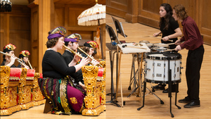 Lawrence University Percussion Ensemble and Gamelan Cahaya Asri Concert