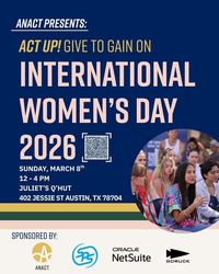 ANACT HOSTS FREE INTERNATIONAL WOMEN’S DAY EVENT ON MARCH 8