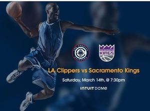 LA Clippers vs Sacramento Kings Tickets Mar 14th, 2026