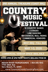 Get Ready for the 3rd Annual Country BBQ & Music Festival