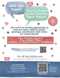 The Gardner School of Northbrook Teacher Open House