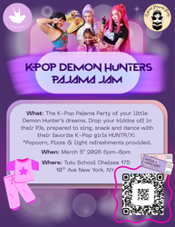 K-Pop Demon Hunters Pajama Jam