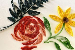 Beautiful Bouquet: Paper Quilling Workshop at the Botanical Gardens