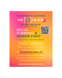The MFactor 2 - Perimenopause & Beyond - film screening & vendor event
