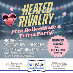 Heated Rivalry Free Rollerskate & Trivia Party