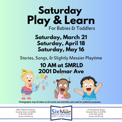 Saturday Play & Learn For Babies & Toddlers