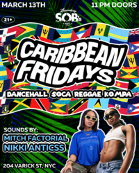 Caribbean Fridays w/ MitchFactorial & Nikki Anticss