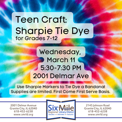 Teen Craft: Sharpie Tie Dye