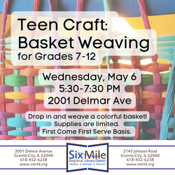 Teen Craft: Basket Weaving