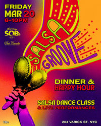 Salsa Groove Dance Class & Happy Hour