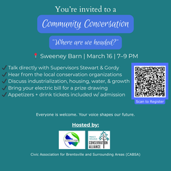 Community Conversation - "Where are we headed?"