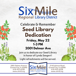 Celebrate & Remember Seed Library Dedication