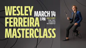 Clarinet Masterclass with Selmer Paris Artist Wesley Ferreira