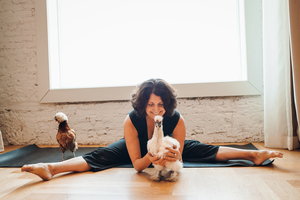 Chicken Yoga with Yoga Loft Tampa and Ybor Misfits