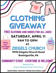 Community Clothing Give Away