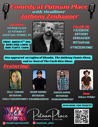 Comedy Night: Anthony Zenhauser, Shawn Barnes, Holly Viggiano & More