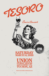 Tesoro Live at Union Public House | St. Philip’s Plaza
